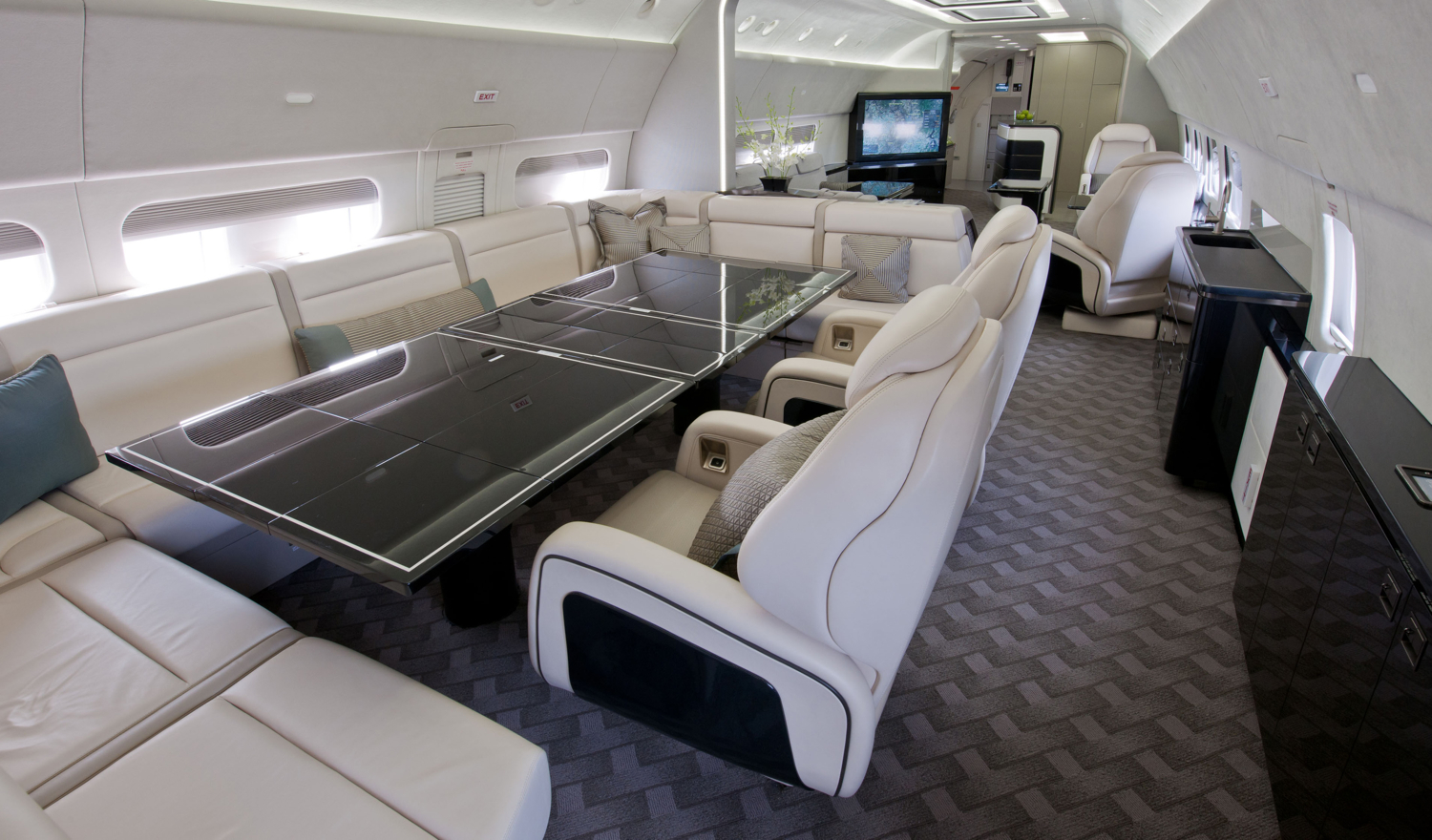 cabina Boeing Business Jet (BBJ)